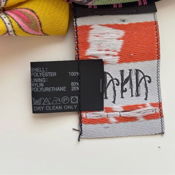 ANAC by Kimi Paisley Mesh Top Large Floral Tie Sleeve - Picture 9 of 10